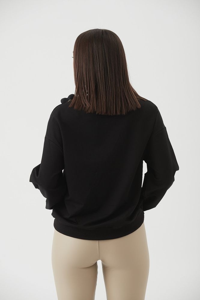 Μπλούζα Με Διακοσμητικές Καρδιές