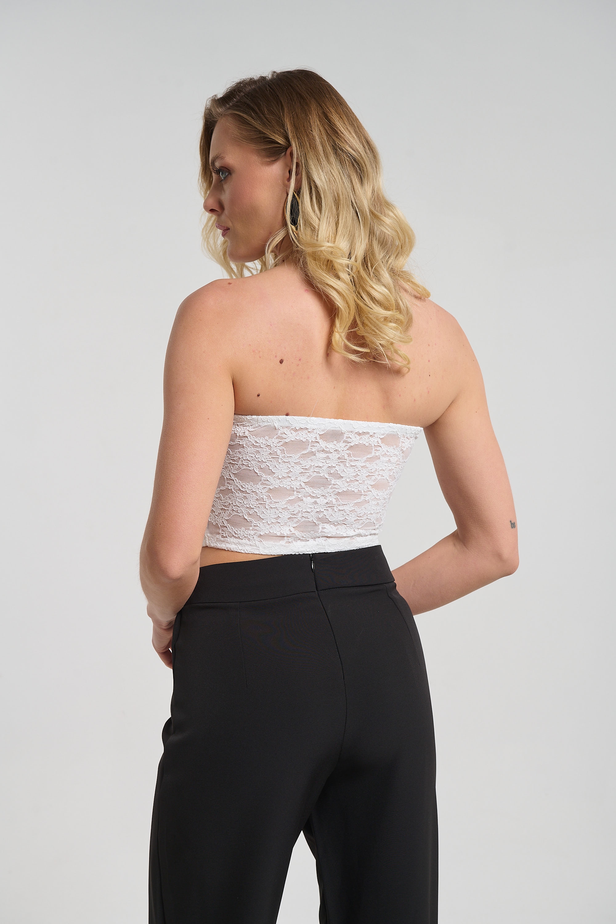 Romantic Lace Bustier Top