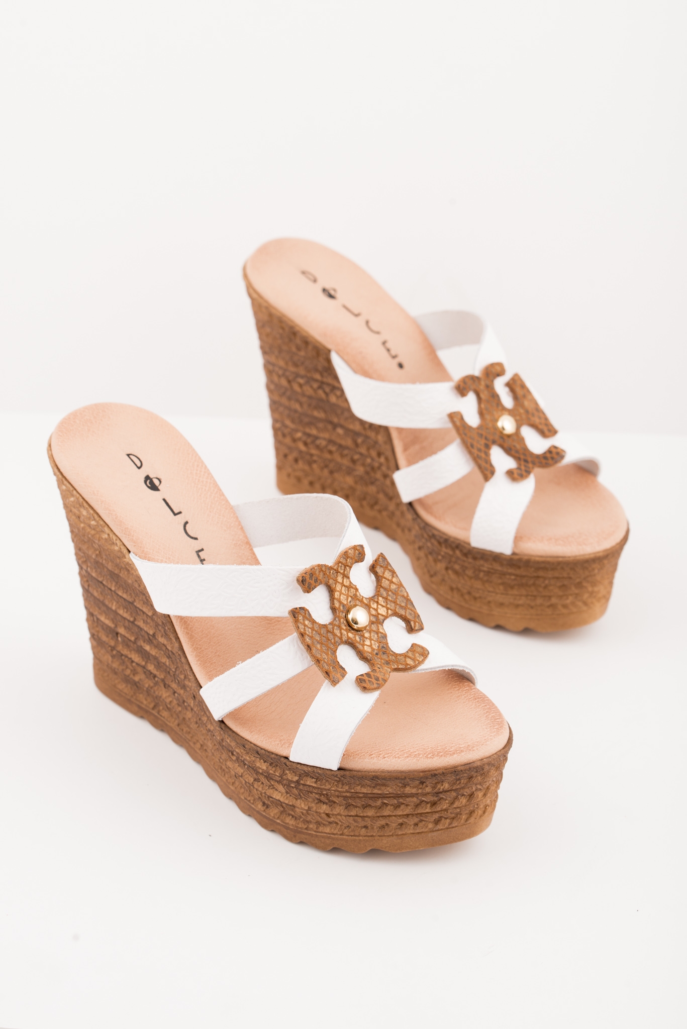 Dolce Πλατφόρμα με Λουριά & Σφραγίδα