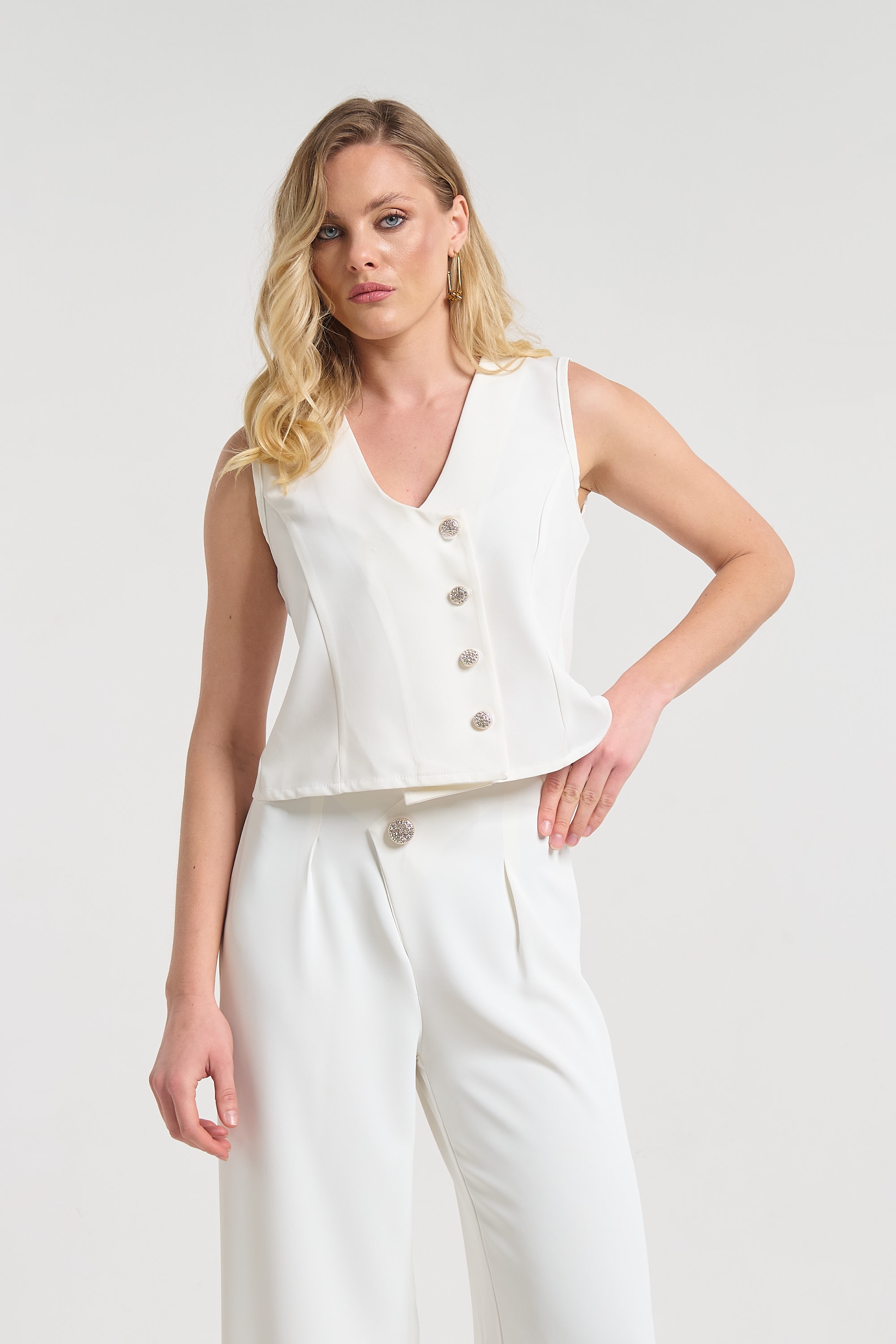 Kelly's Γιλέκο Με Σχέδιο Στην Πλάτη