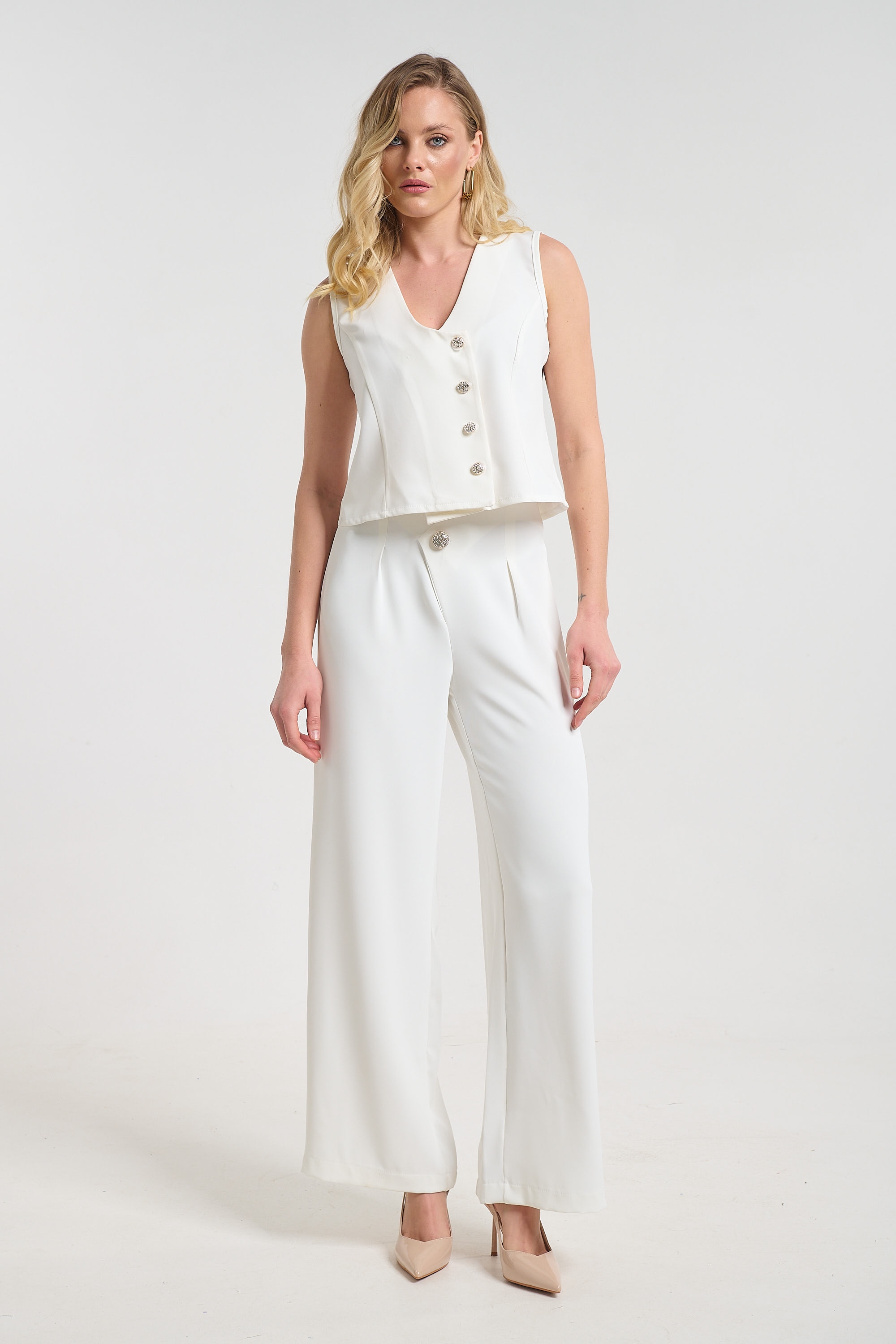 Kelly's Γιλέκο Με Σχέδιο Στην Πλάτη