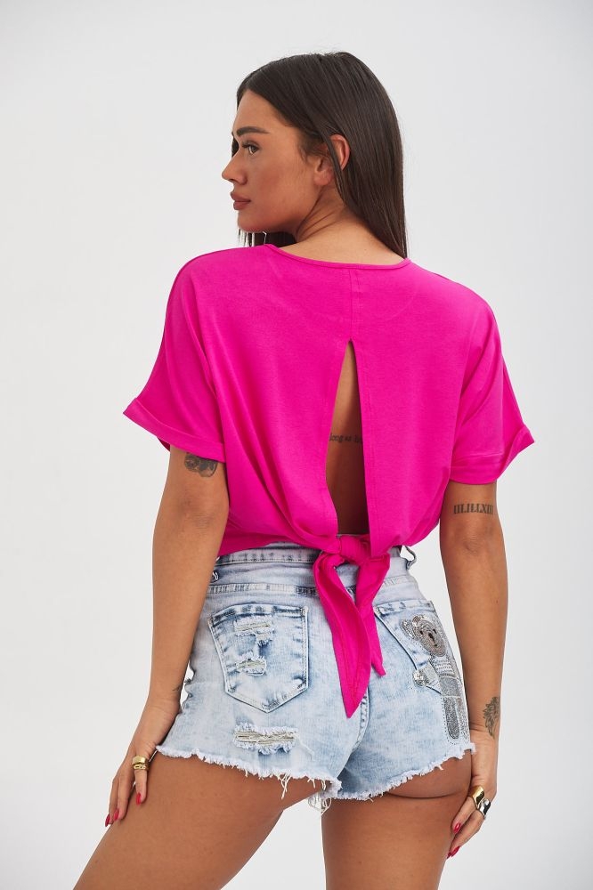 Μπλούζα Με Δέσιμο Πίσω