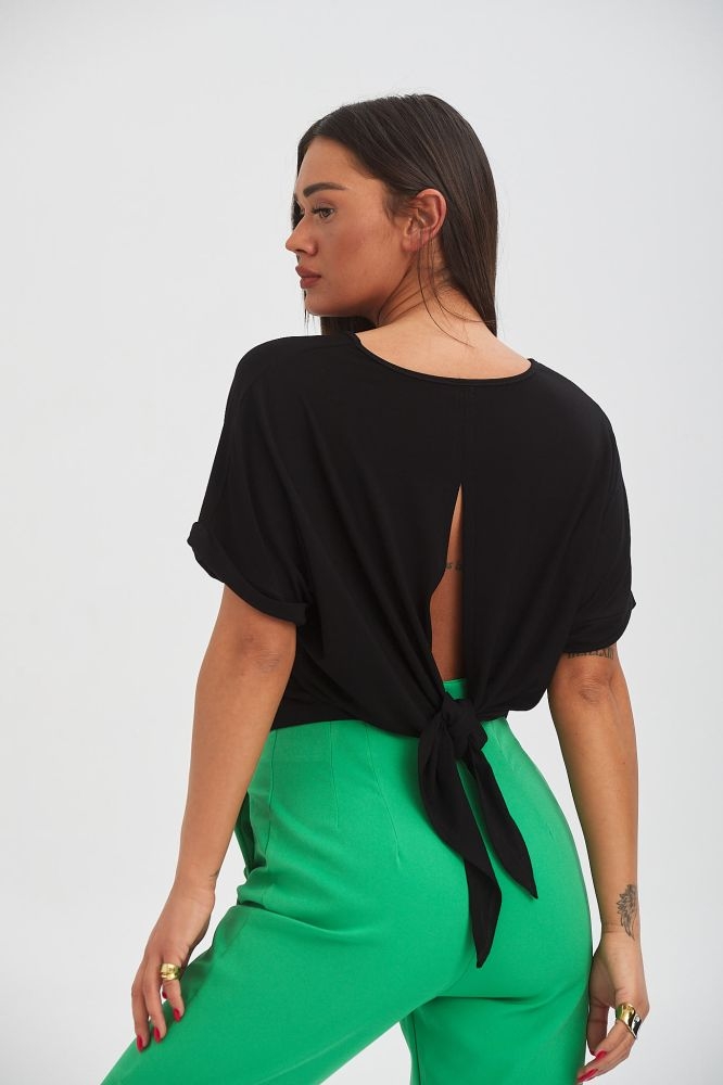 Μπλούζα Με Δέσιμο Πίσω