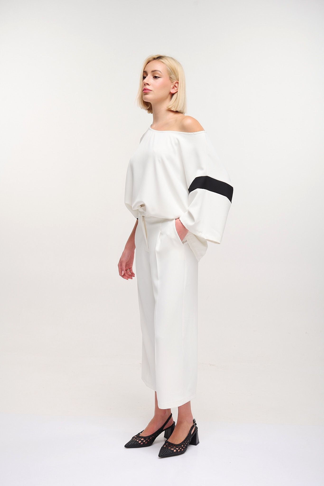 Kelly's Μπλούζα Με Ρίγα Στο Πλάι