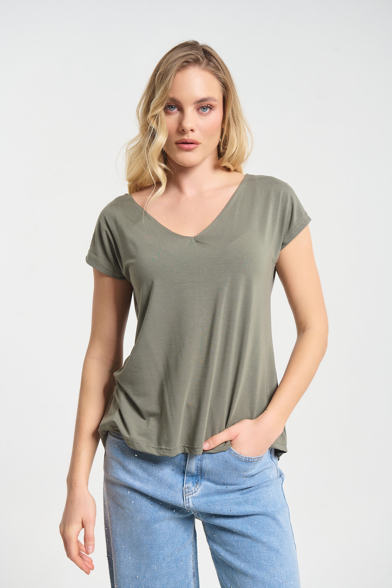 Kelly's T-Shirt Με Στρας Πλάτη