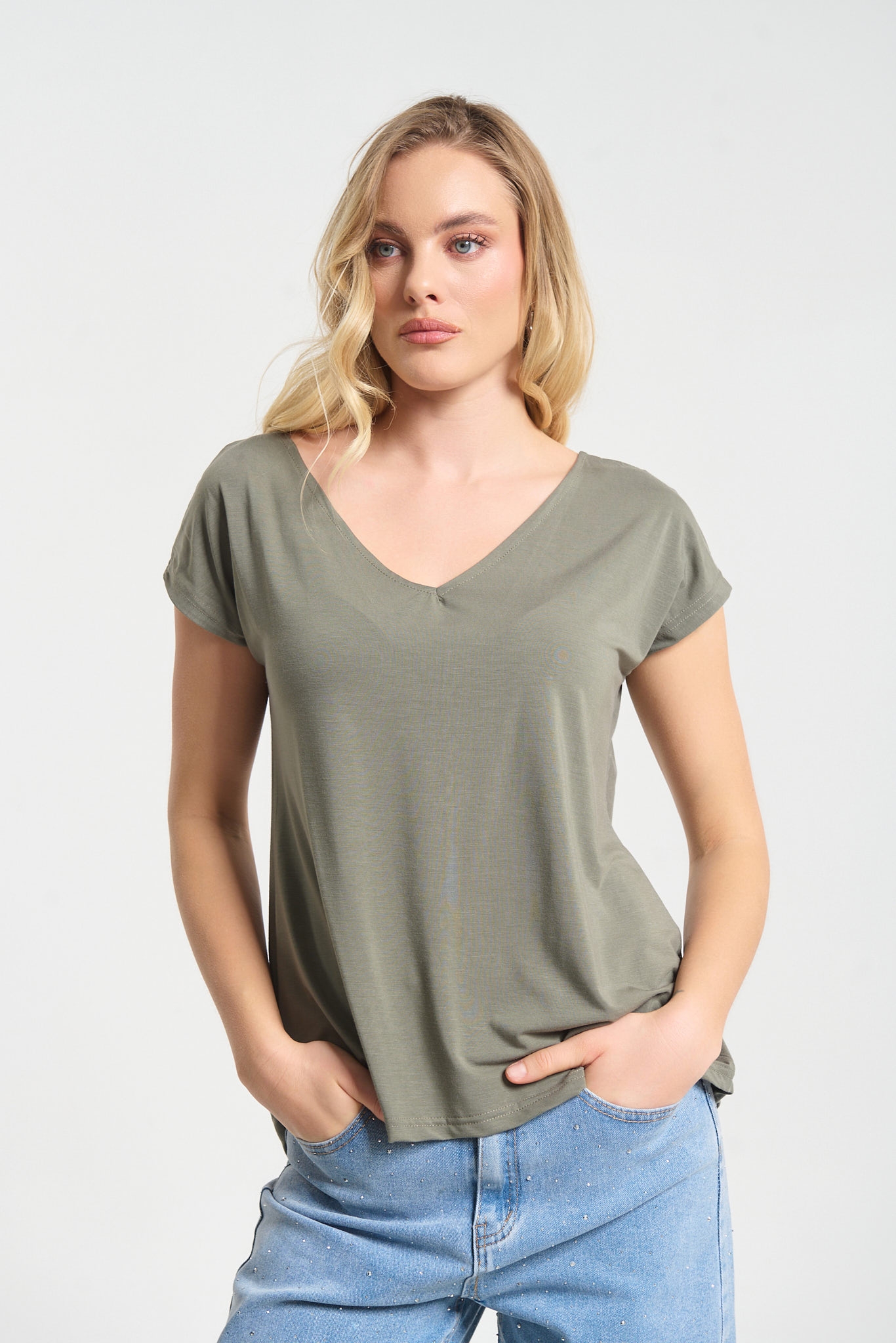 Kelly's Rhinestoned Back T-Shirt