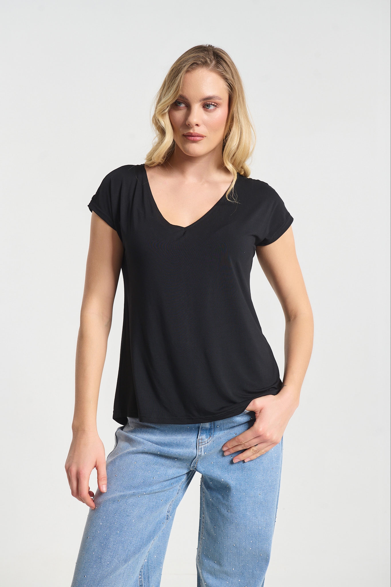 Kelly's T-Shirt Με Στρας Πλάτη