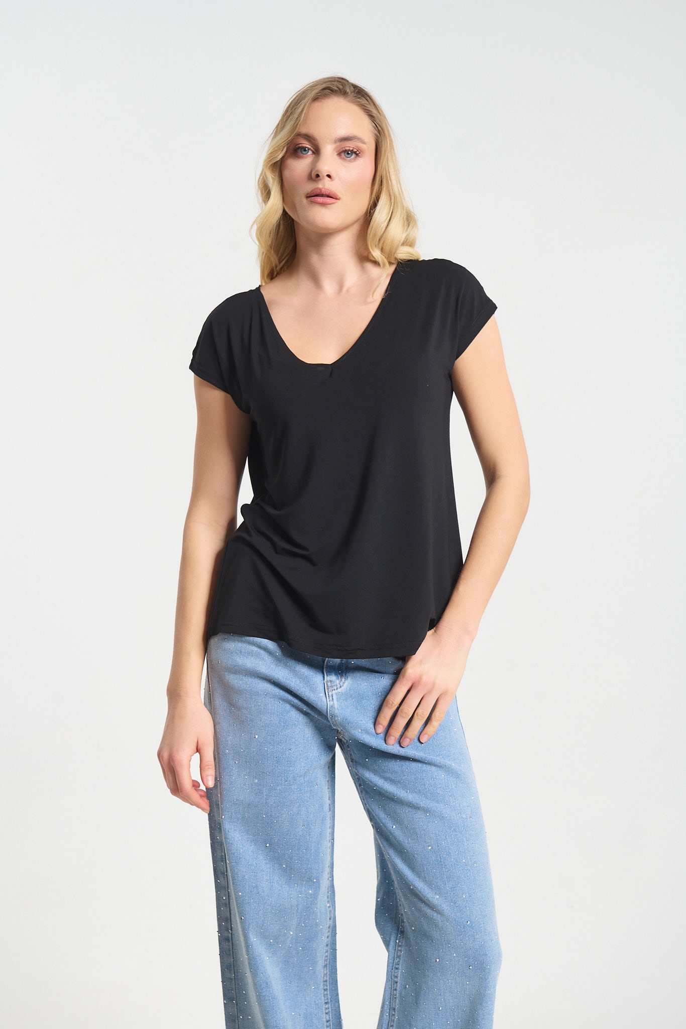 Kelly's Rhinestoned Back T-Shirt