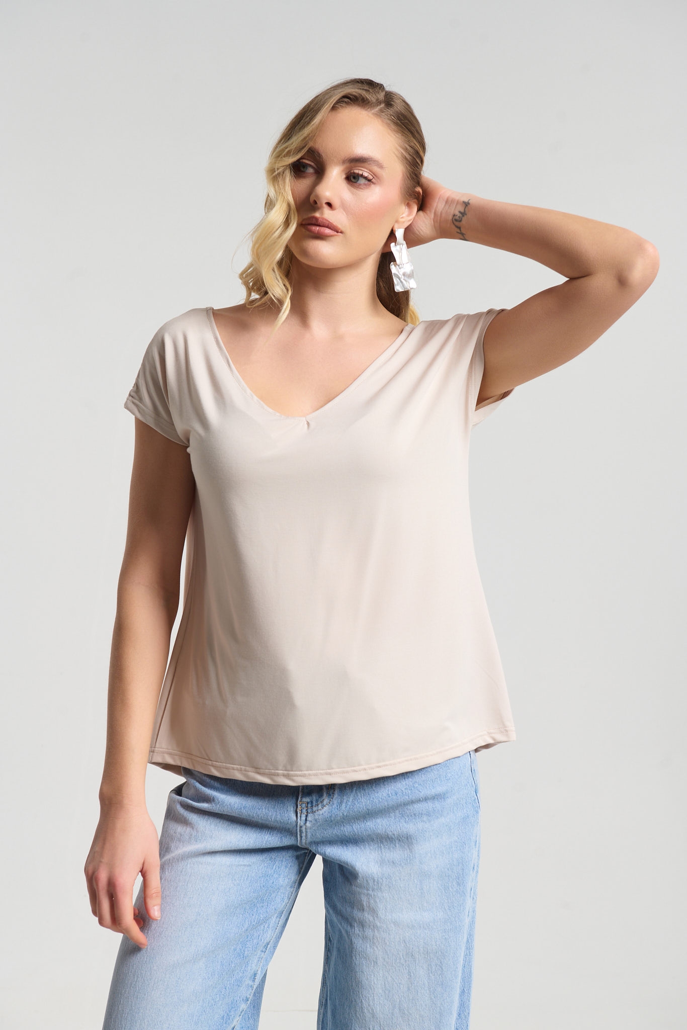 Kelly's Rhinestoned Back T-Shirt