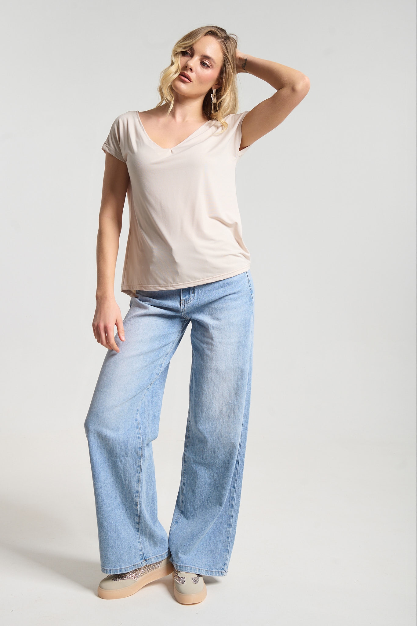 Kelly's Rhinestoned Back T-Shirt