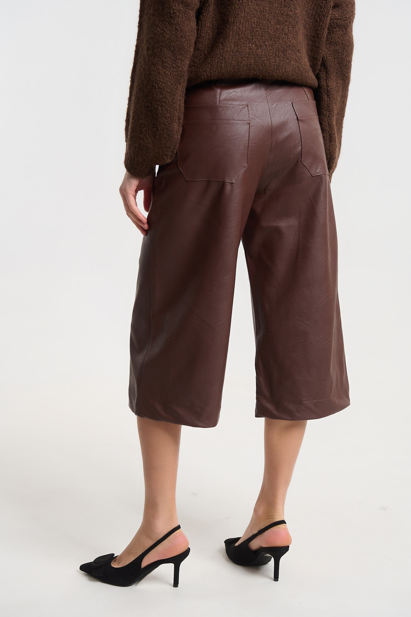 Ζιπ Κιλότ Δερματίνη