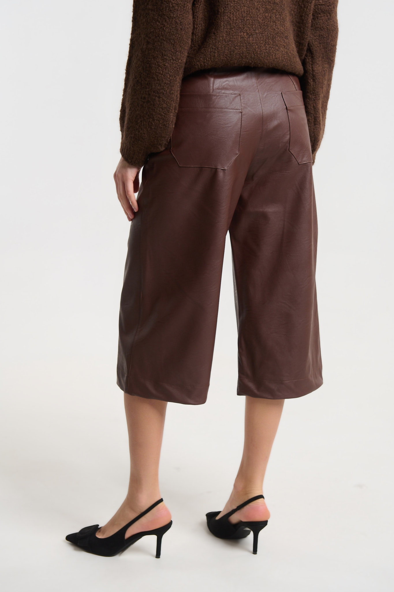 Ζιπ Κιλότ Δερματίνη