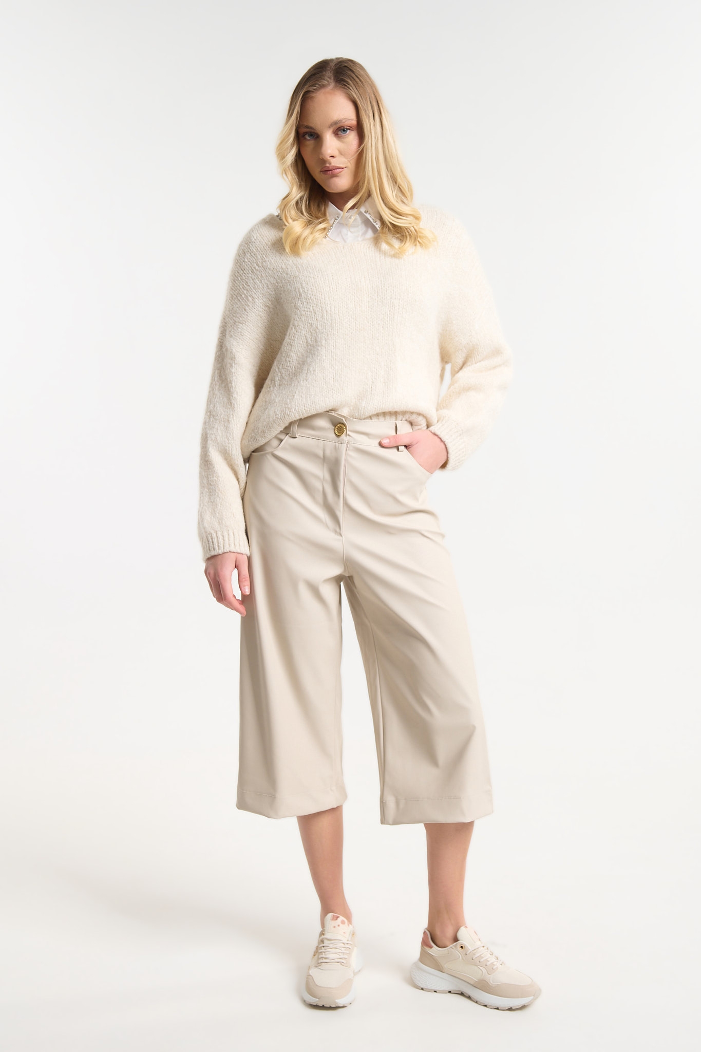 Ζιπ Κιλότ Δερματίνη