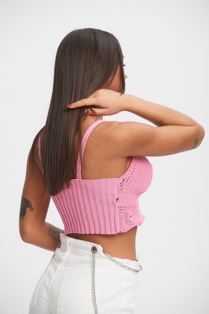 Τόπ Νημάτινο Με Τιράντες