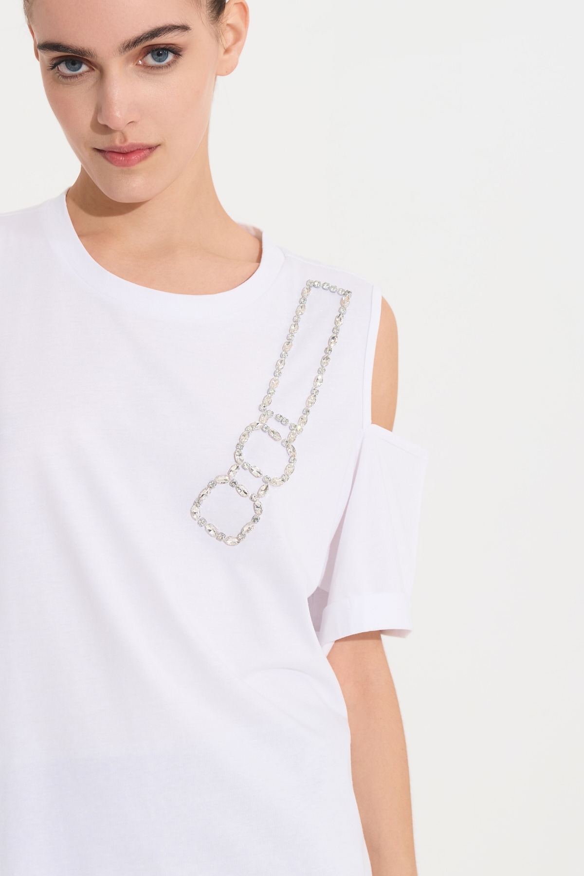 De Javu T-shirt Με Στρας