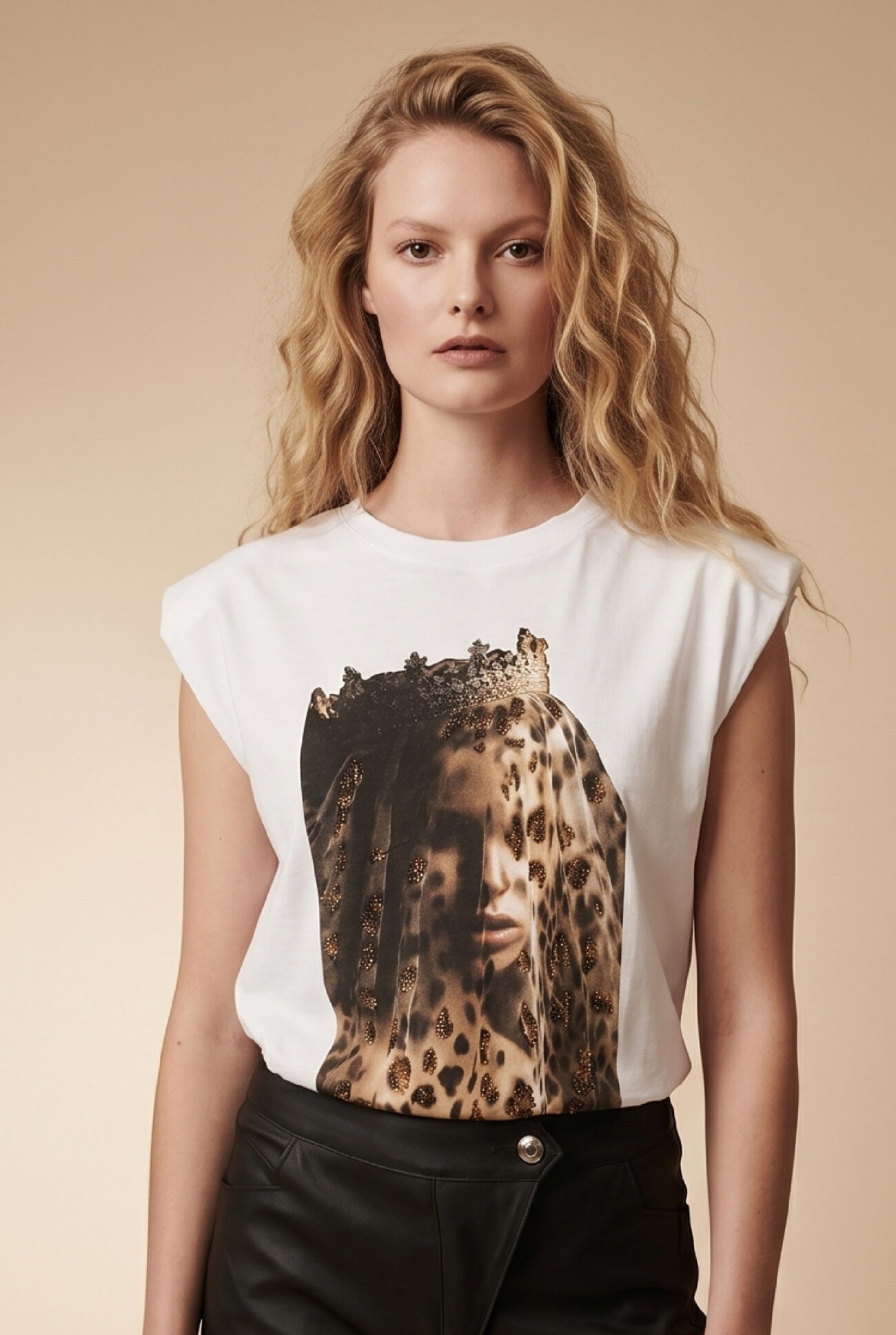 DeJavu T-shirt Με Σχέδιο Ανιμαλ