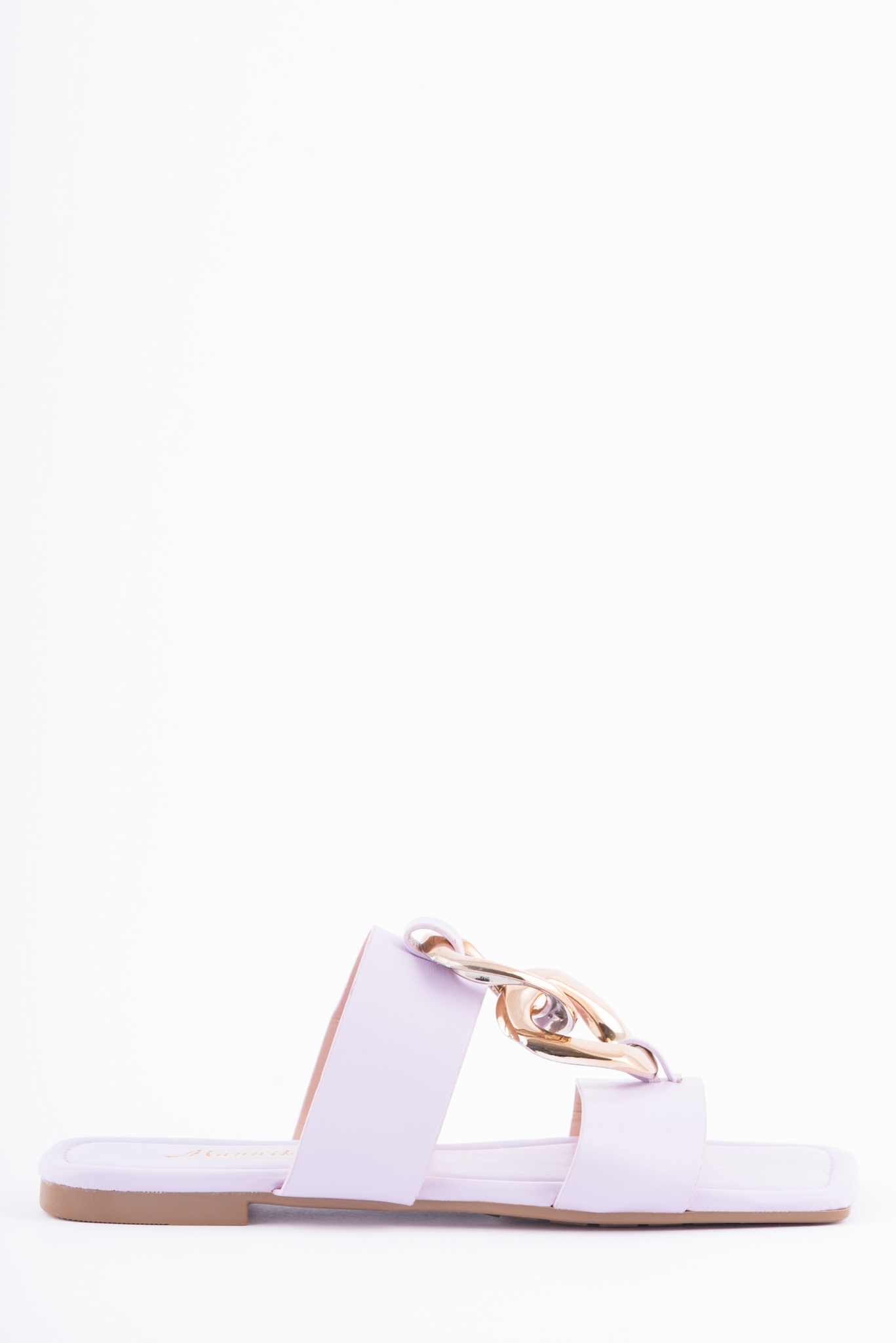 Παντόφλα Με Δύο Λουριά & Αλυσίδα