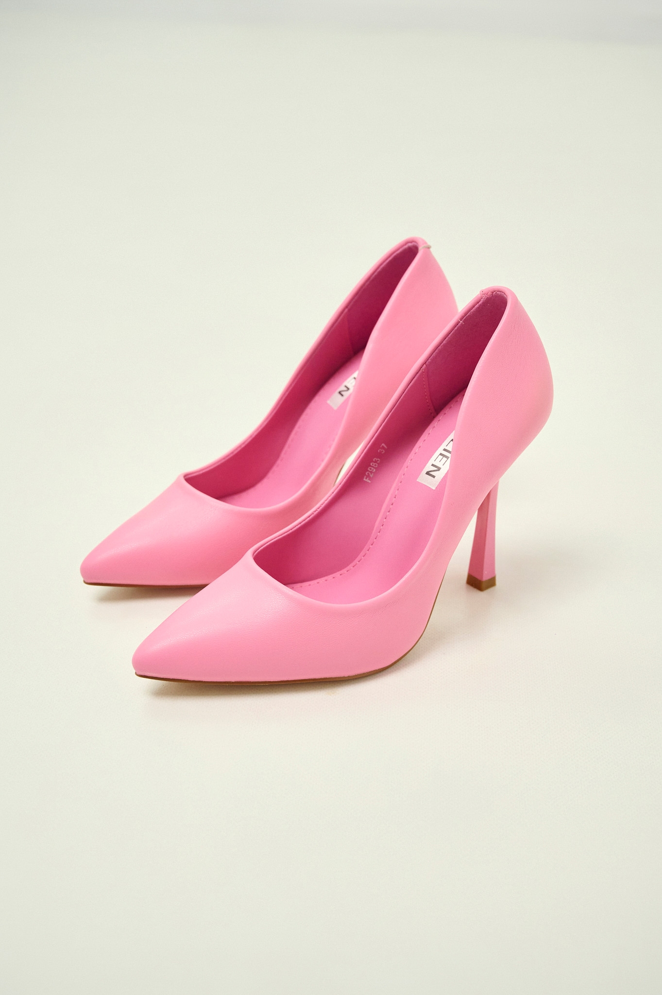 Γόβα Δερματίνη Με Ψηλό Τακούνι