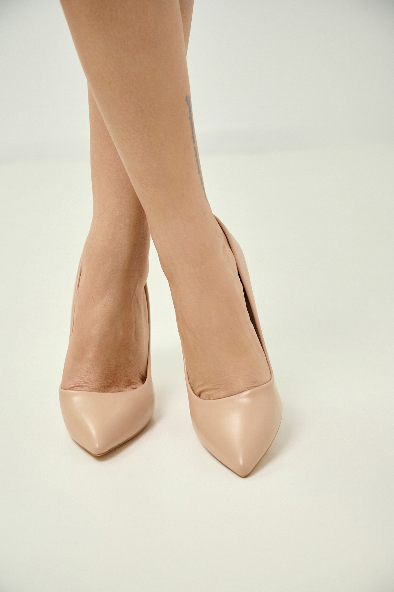 High Heel Faux Leather Pumps for Women