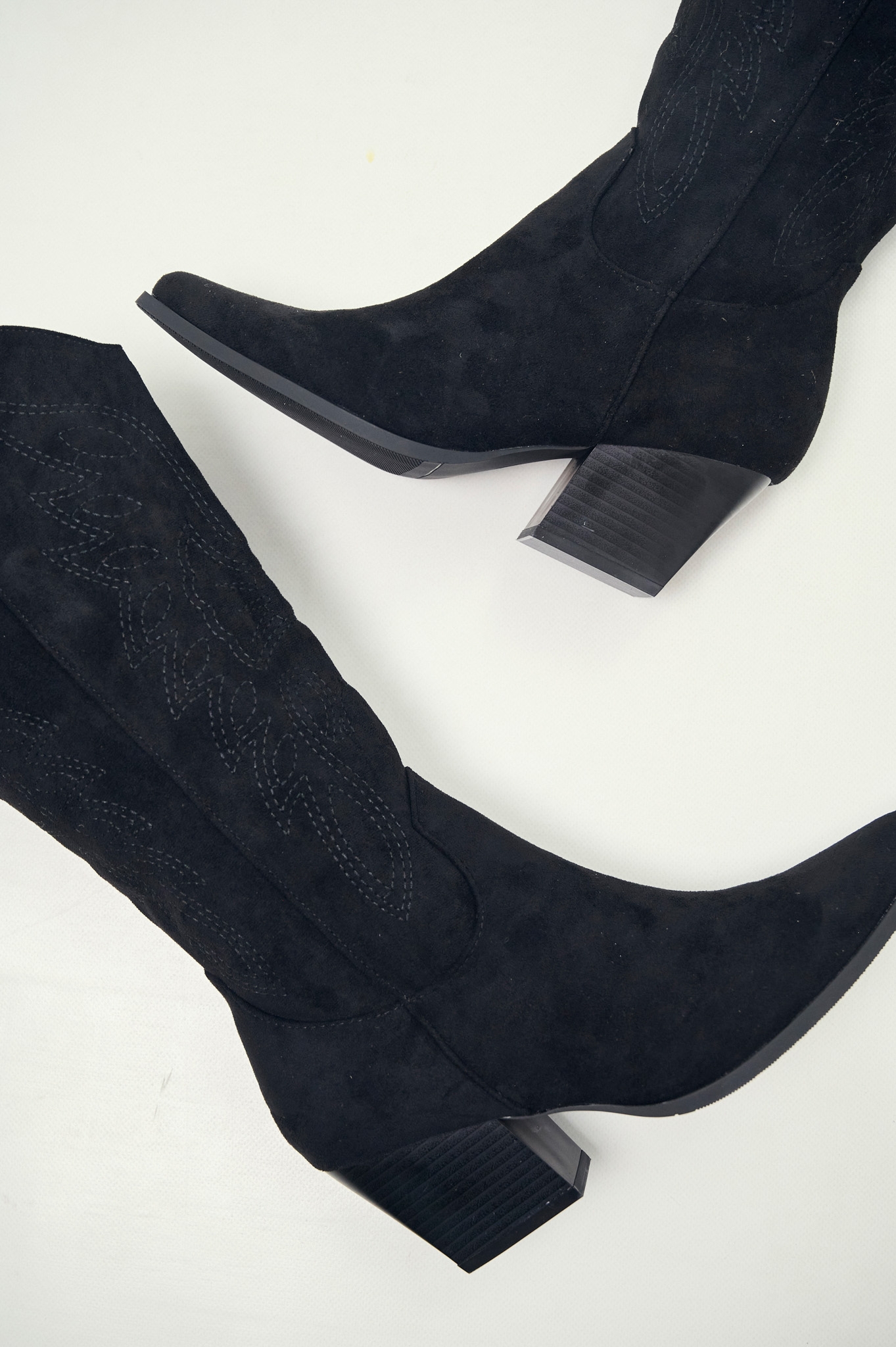 Μπότα Cow Χαμηλή Ραφές Πλάι