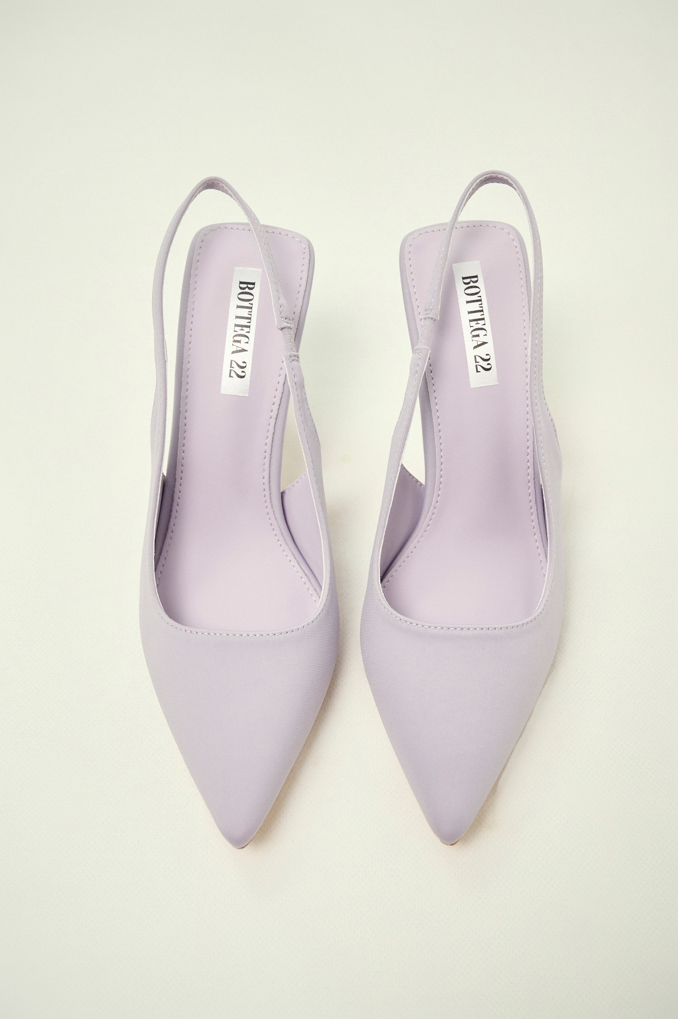 Women’s Slingback Pumps in Scuba Material
