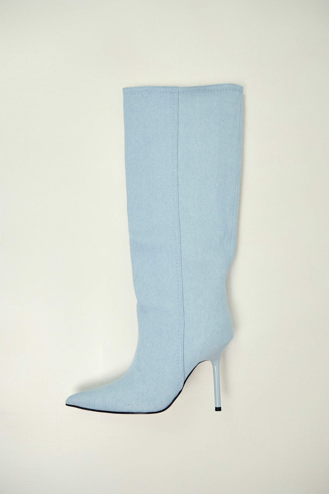 Women’s Denim High Heel Boots