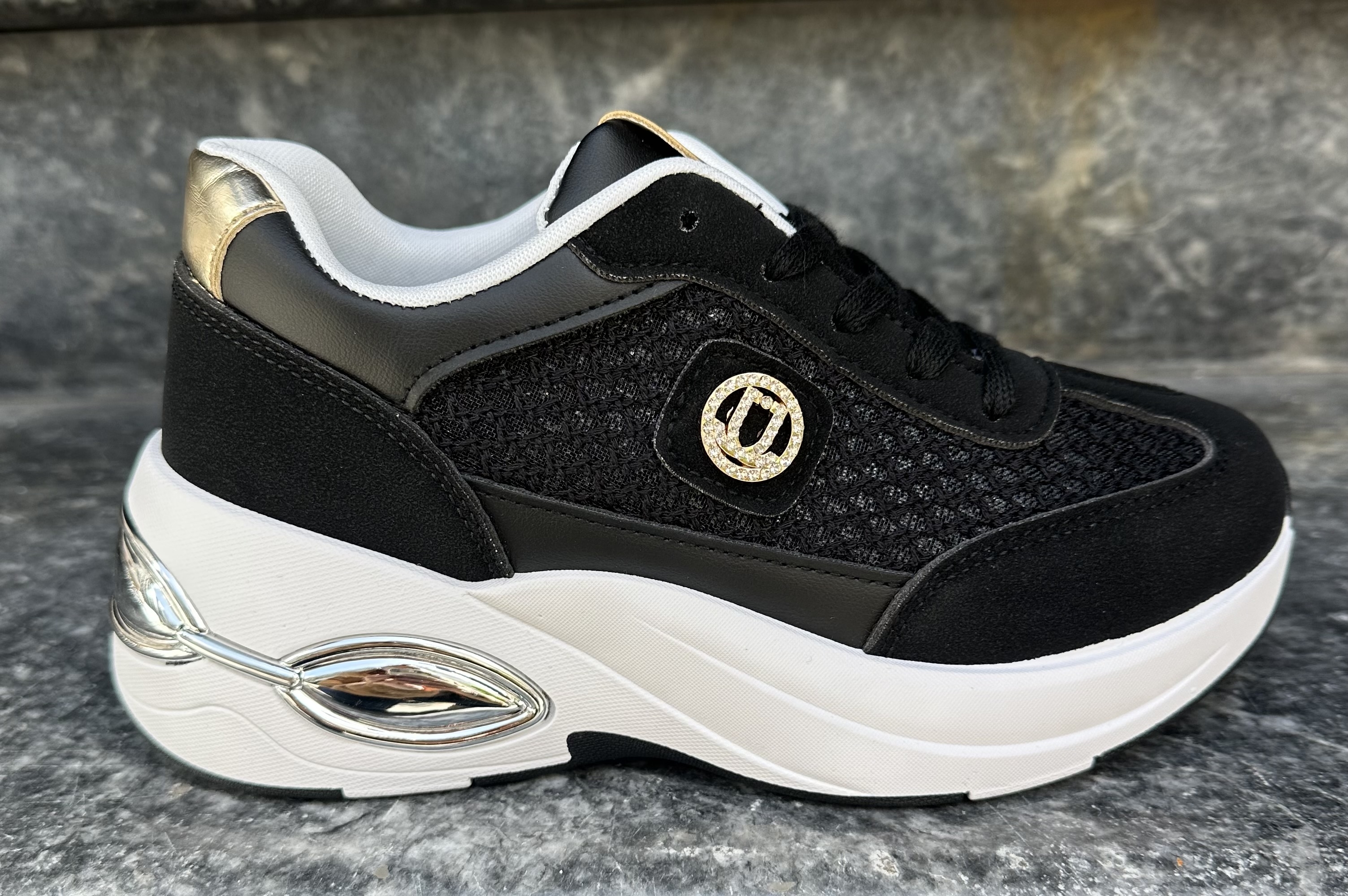 Αθλητικά Παπούτσια Πλατφόρμας με Διακοσμητικό Σχέδ