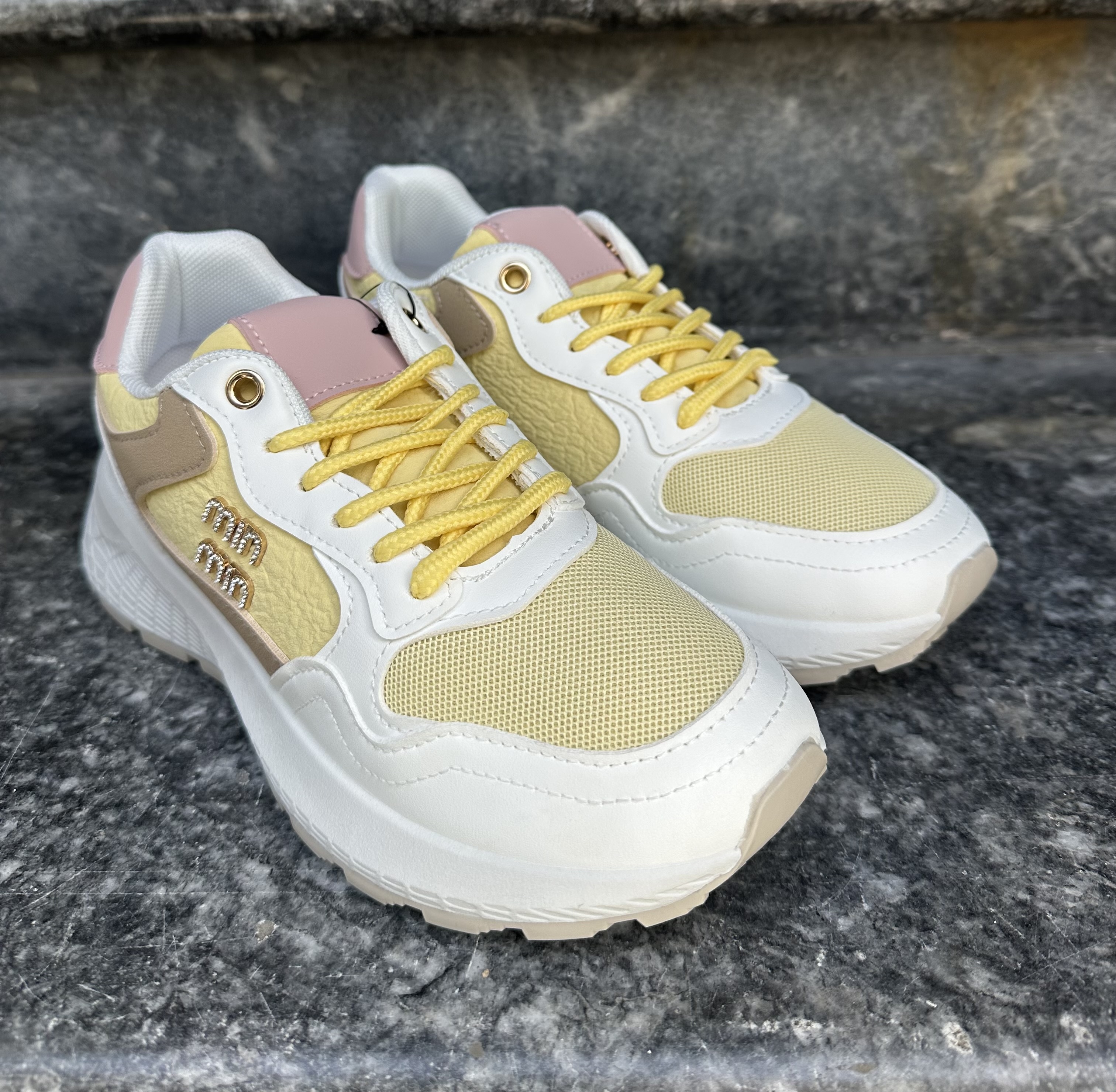 MIN MIN Multicolour Lace-Up Sneaker