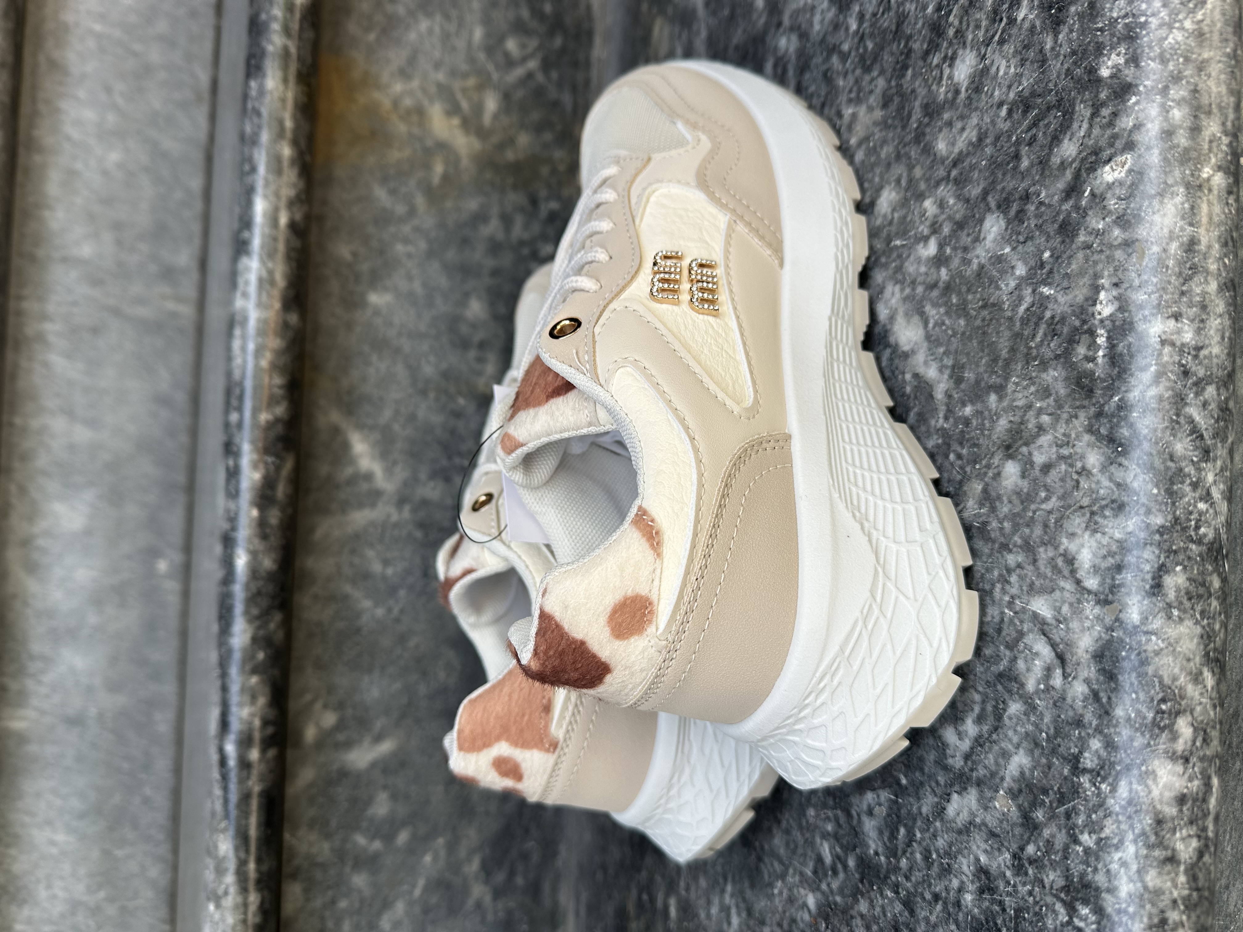 MIN MIN Multicolour Lace-Up Sneaker