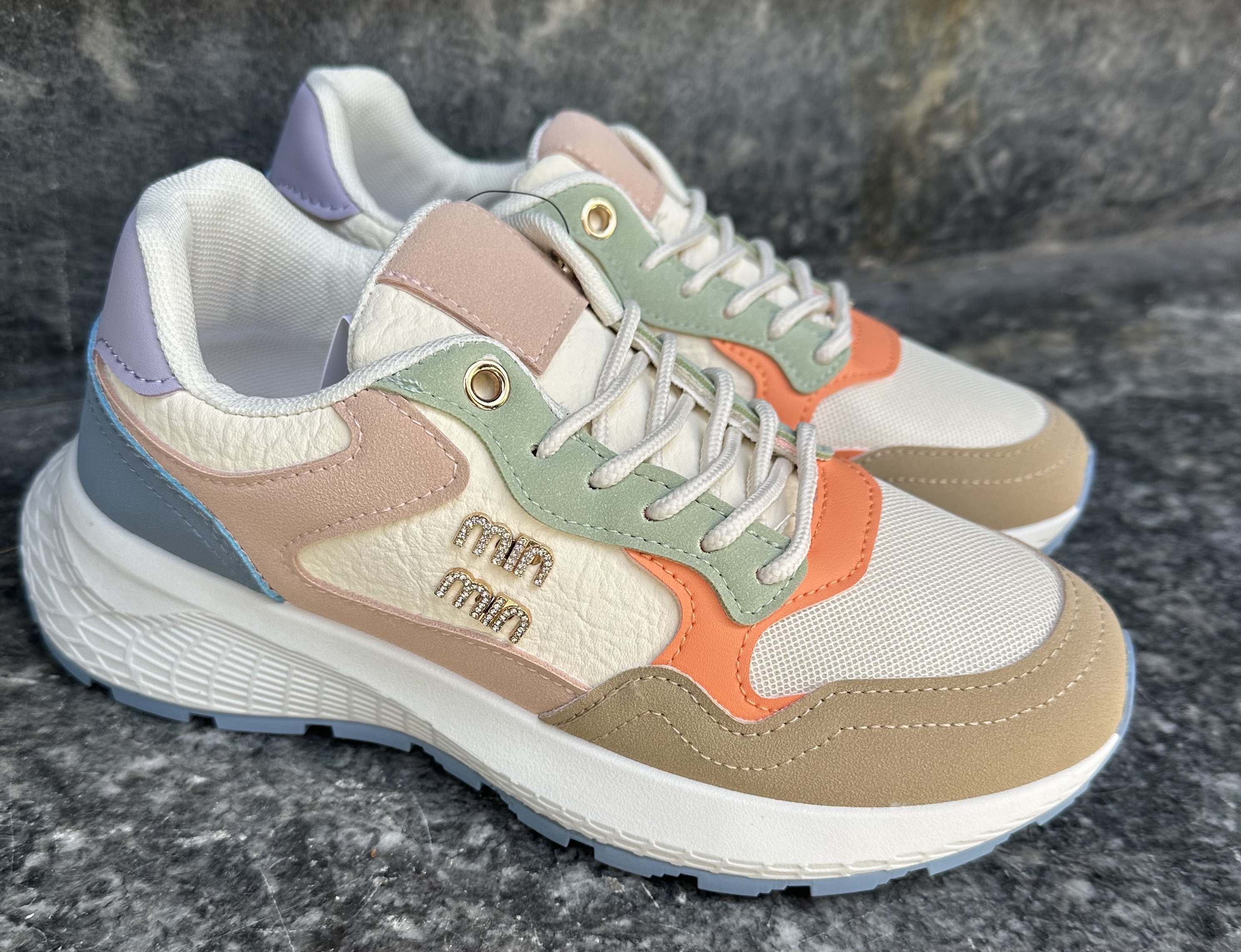 MIN MIN Multicolour Lace-Up Sneaker