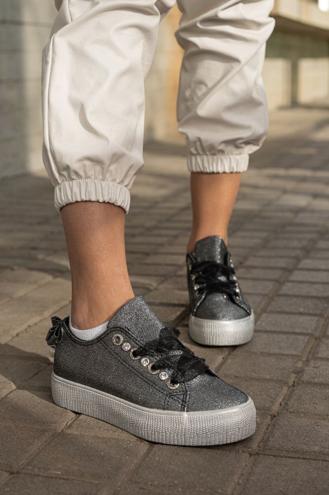 Παπούτσι Λούρεξ Με Φιόγκο