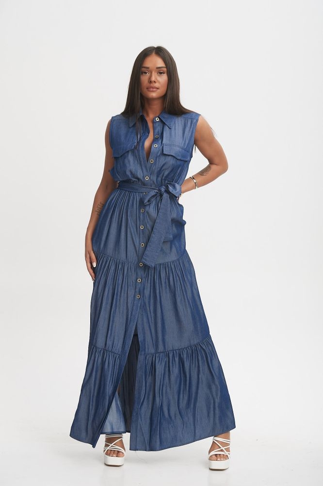 On Line Φόρεμα Τζίν