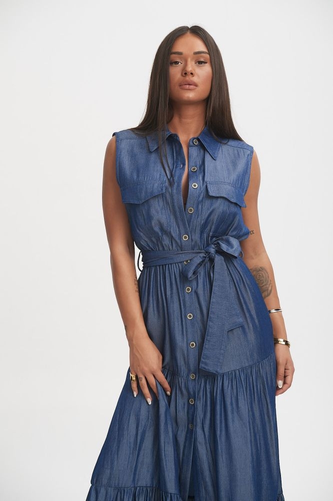 On Line Φόρεμα Τζίν