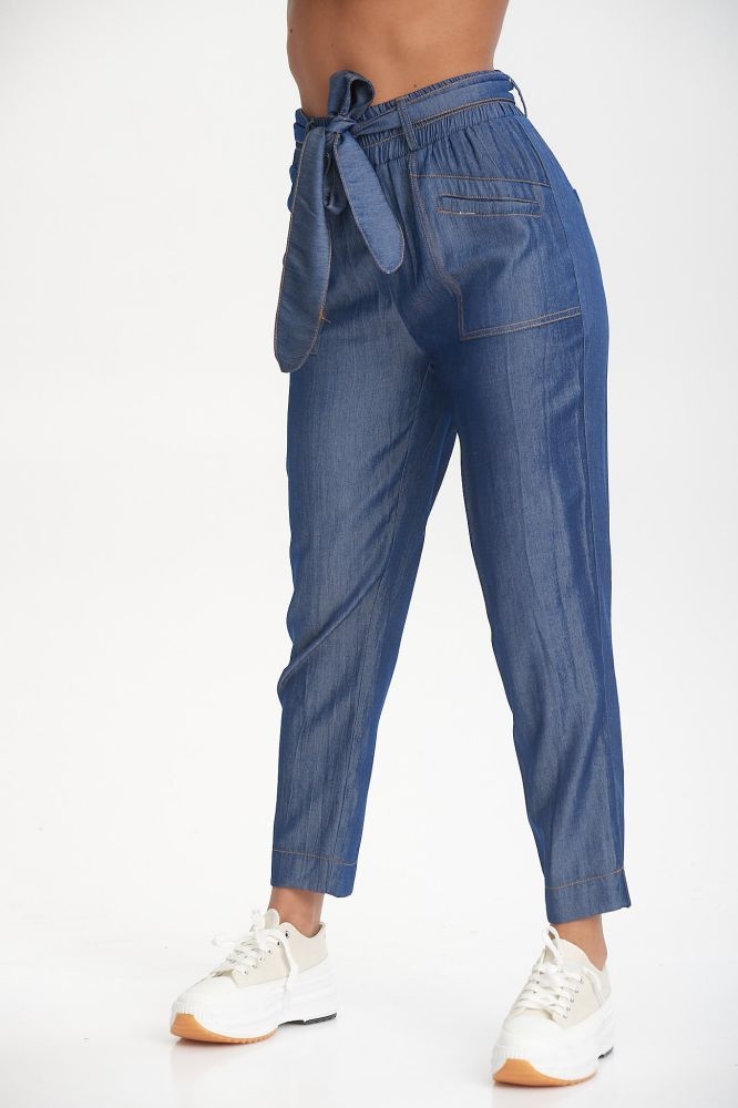 On Line Παντελόνα Με Τσέπες Τζίν