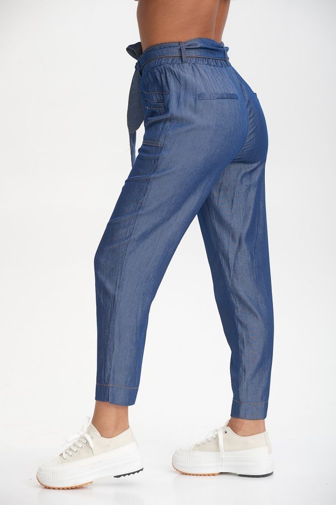 On Line Παντελόνα Με Τσέπες Τζίν