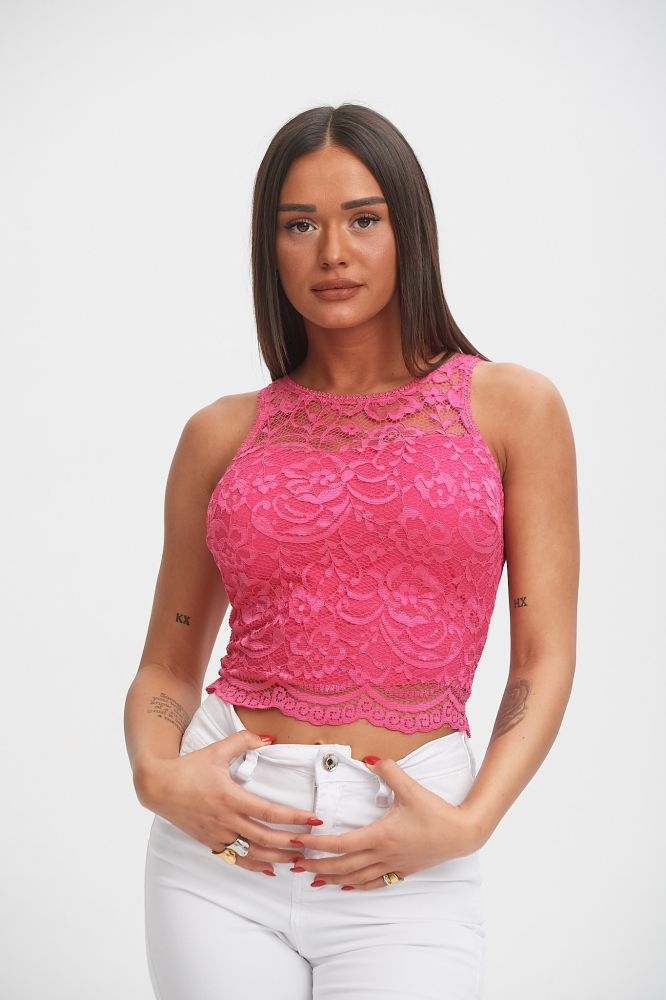 Τόπ Όλο Δανδέλα Με Φερμουάρ Πίσω