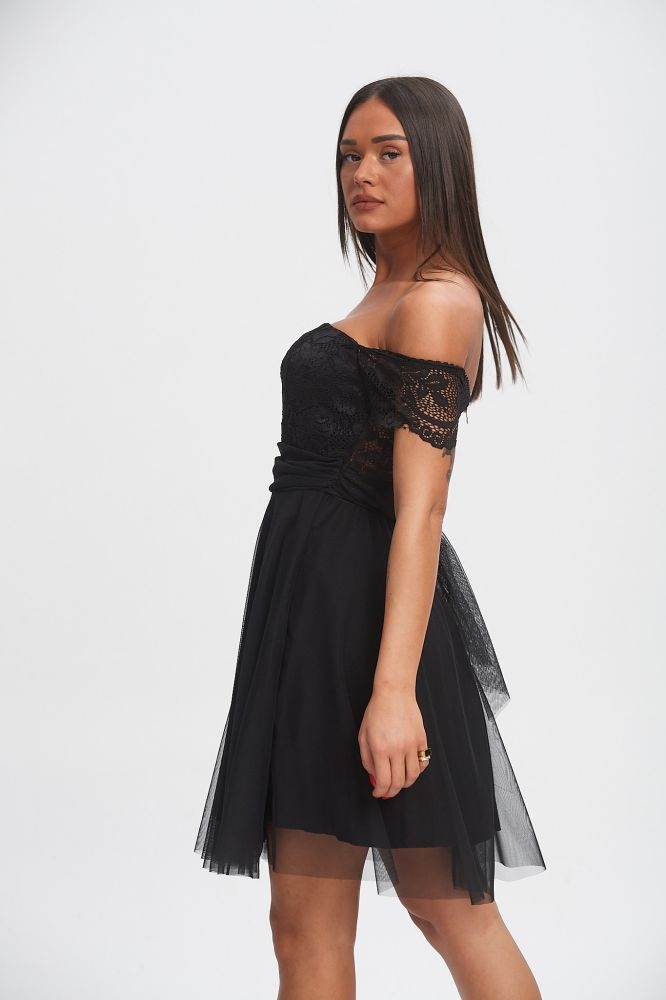 Φόρεμα Τούλινο Με Δανδέλα