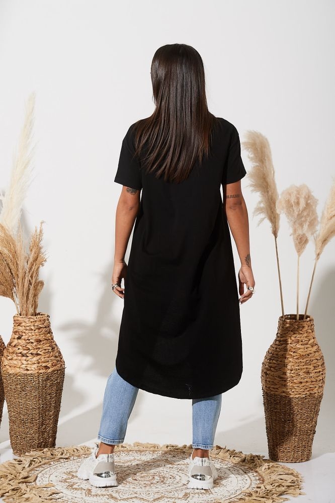 Μπλούζα Φούτερ Με Λάστιχο & Ιμάντα