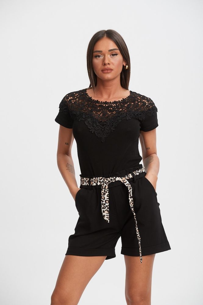 Σόρτς Με Animal Ζωνάκι