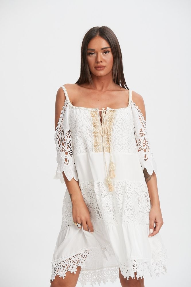 Φόρεμα Με Δανδέλα Boho