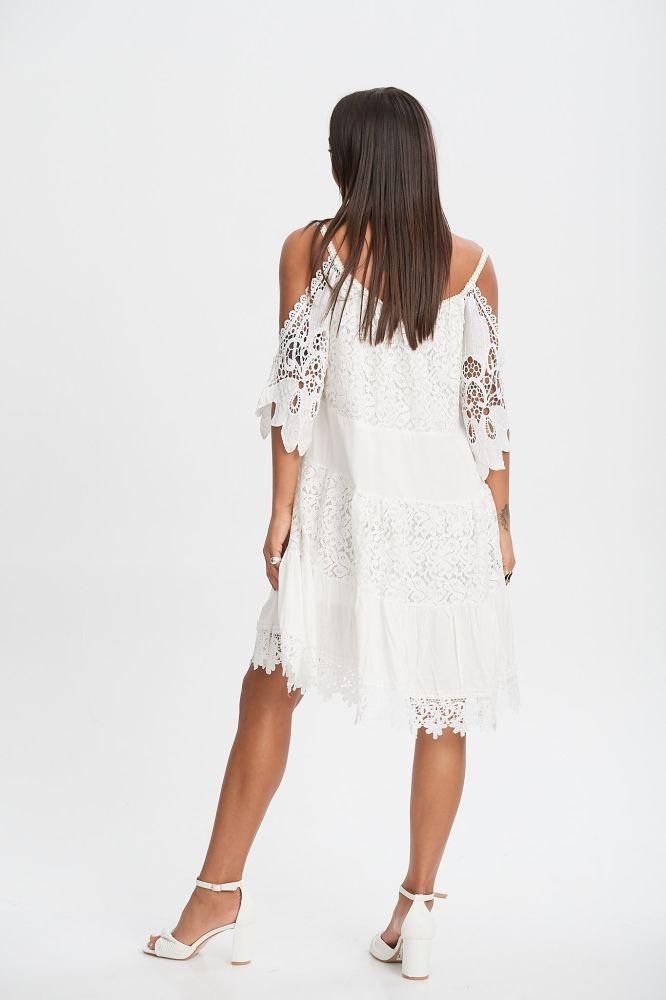 Φόρεμα Με Δανδέλα Boho