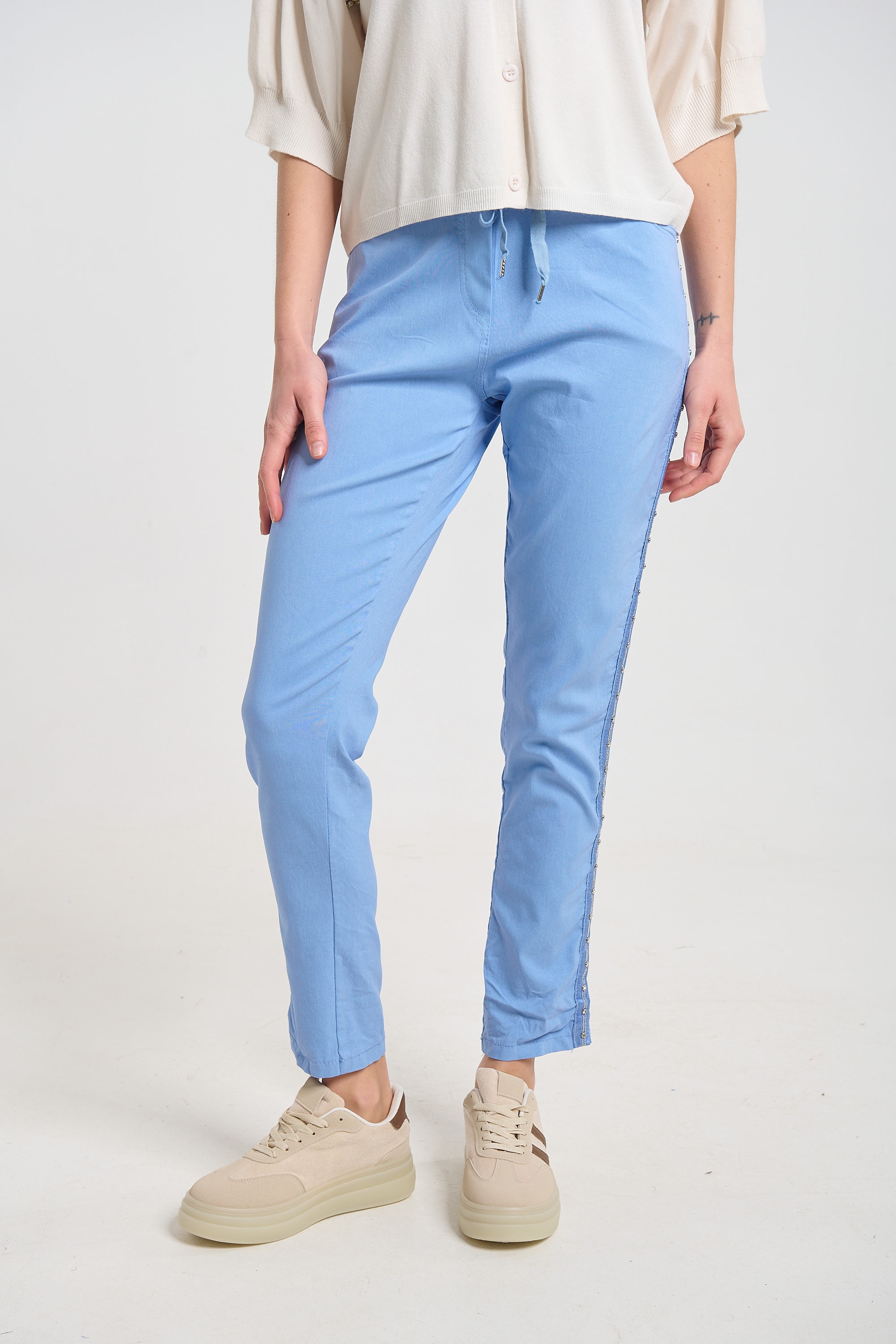 Παντελόνι Με Ρέλι Στο Πλάι