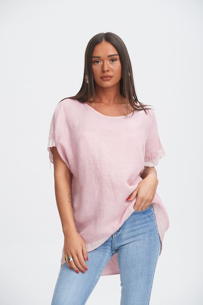 Μπλούζα με Παγιετένια Φάσα