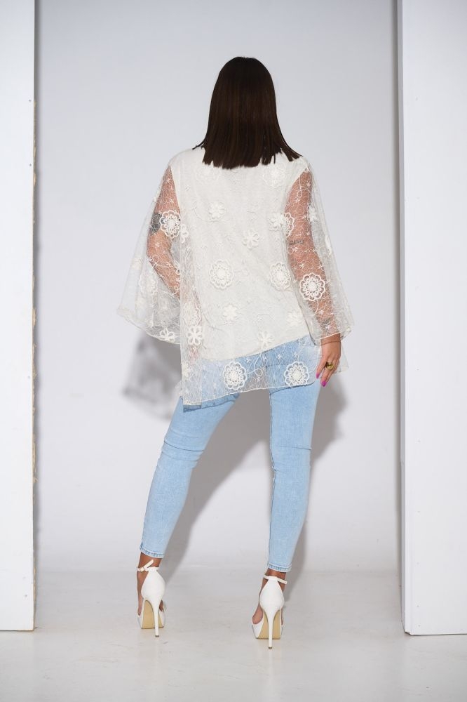 Μπλούζα Νυχτερίδα Με V