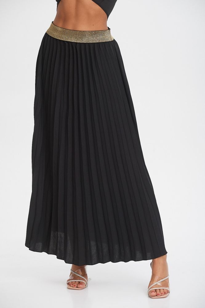Midi Pleated Skirt