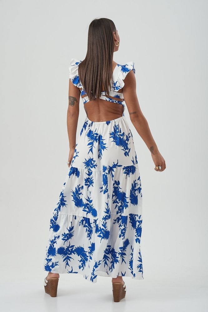 Φόρεμα Δίχρωμο Emma