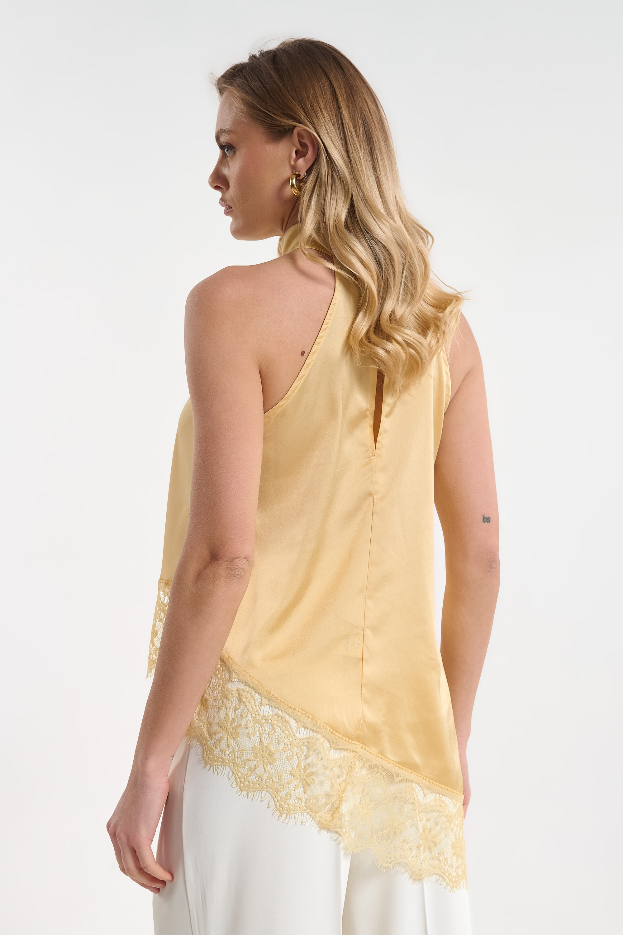 Satin Lace Top for Women