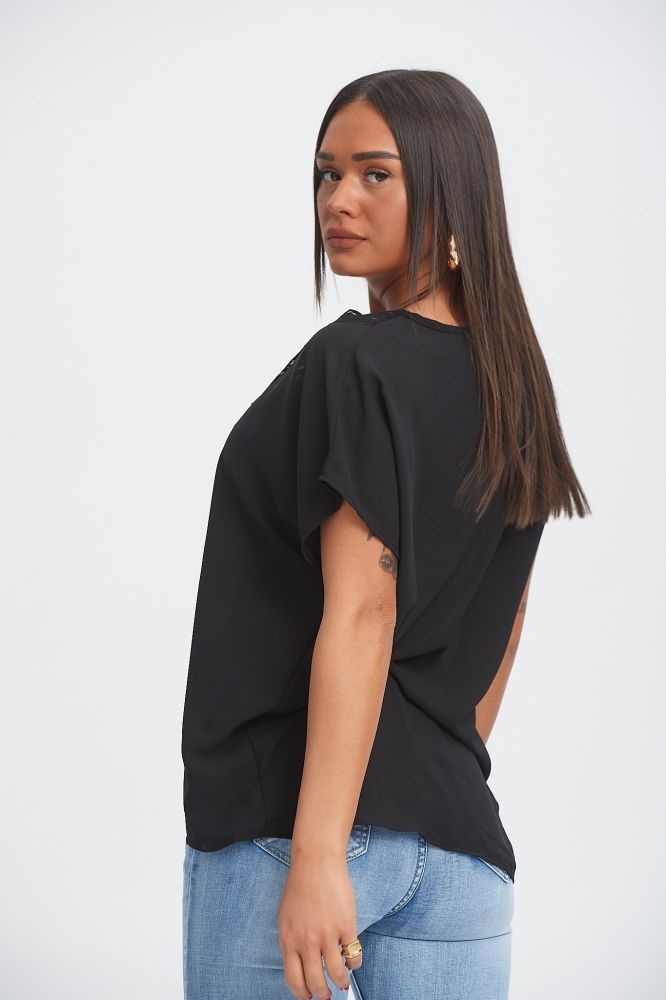 Μπλούζα Δανδέλα στο V