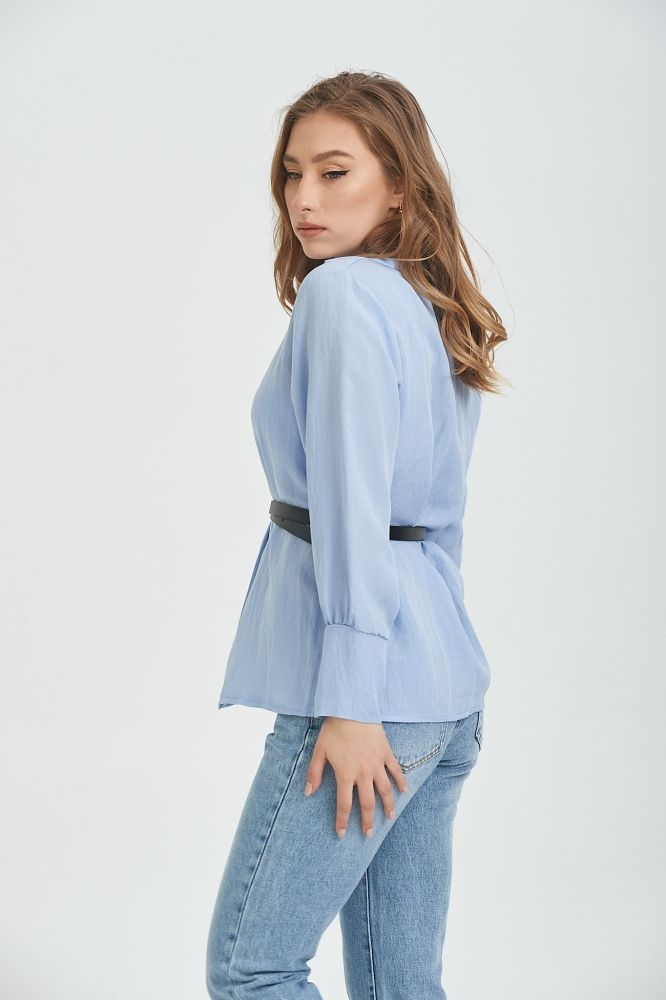 Πουκαμίσα Λινή Με Ζωνάκι