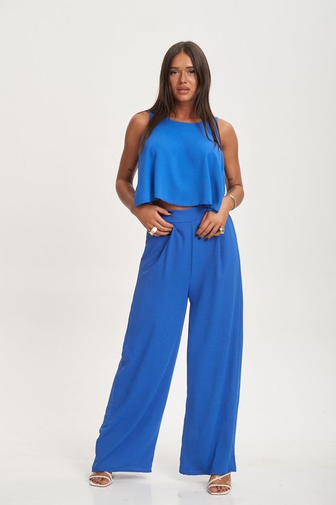 Σετ Τόπ & Παντελόνα Κρέπ